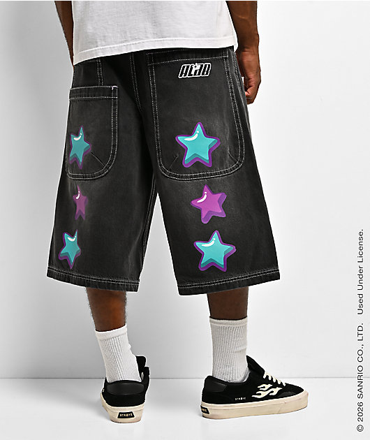 Hello Kitty® and Friends | A.LAB Kuromi™ Tokyo Skate Black Denim
